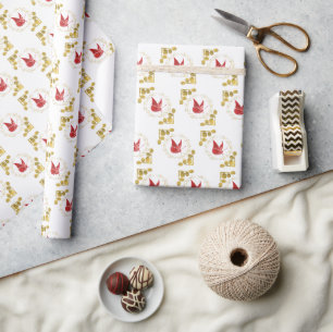 elegante vlinder cadeaupapier