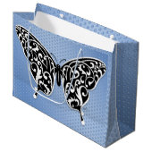 Elegante Vlinder Cadeautas Ontwerp van Edward Eksi (Voorkant Gekanteld)