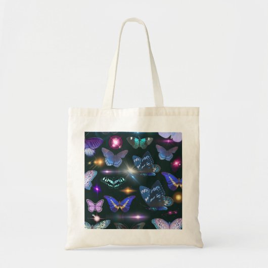 Elegante vlinder Canvas tas 🦋 (Voorkant)