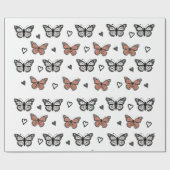 Elegante vlinder Design, Transfor inpakpapier (Vlak)