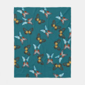 Elegante vlinder droom fleece deken (Voorkant)