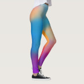 Elegante Vlinder en Kleurrijke Zonsondergang Ontwe Leggings (Rechts)