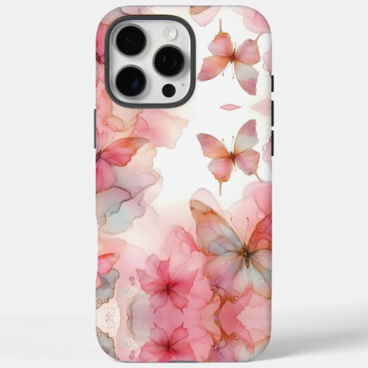 Elegante vlinder iPhone Case-Mate iPhone Case (Achterkant)