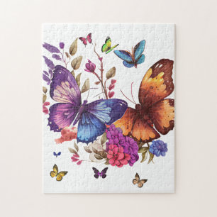 Elegante Vlinder Legpuzzel