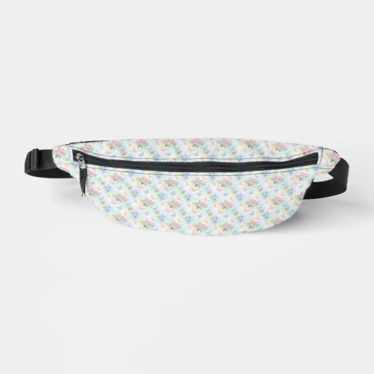 Elegante Vlinder Naadloos Print Heuptasje (Voorkant)
