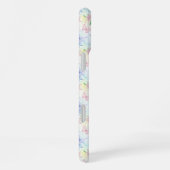 Elegante Vlinder Naadloos Print iPhone Hoesje (Rechterkant)