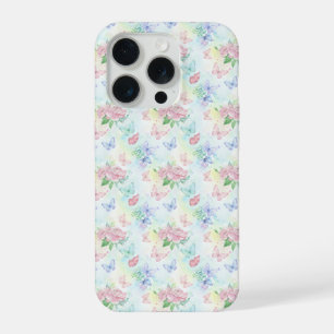 Elegante Vlinder Naadloos Print iPhone 15 Pro Case