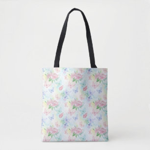 Elegante Vlinder Naadloos Print Tote Bag