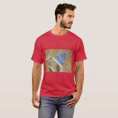 Elegante Vlinder Natuur Grafisch T-shirt (Voorkant volledig)