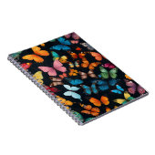 Elegante Vlinder Notitieboek (Rechterzijde)