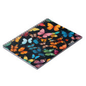 Elegante Vlinder Notitieboek (Linkerzijde)