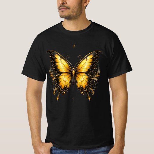 Elegante Vlinder T-Shirt (Voorkant)