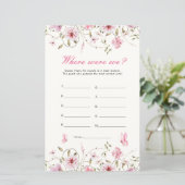 Elegante vlinder waar waren we Vrijgezellenfeest s (Staand voorkant)