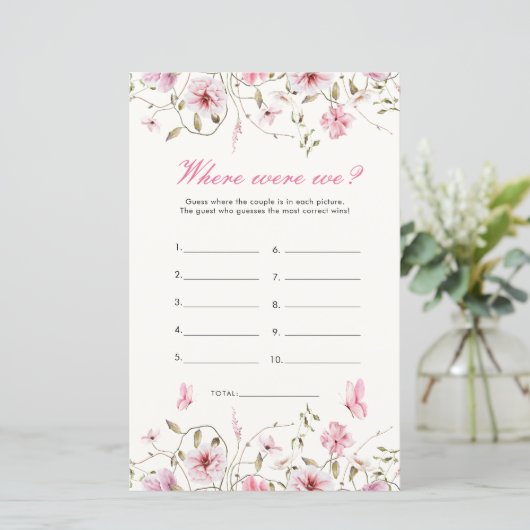 Elegante vlinder waar waren we Vrijgezellenfeest s (Staand voorkant)