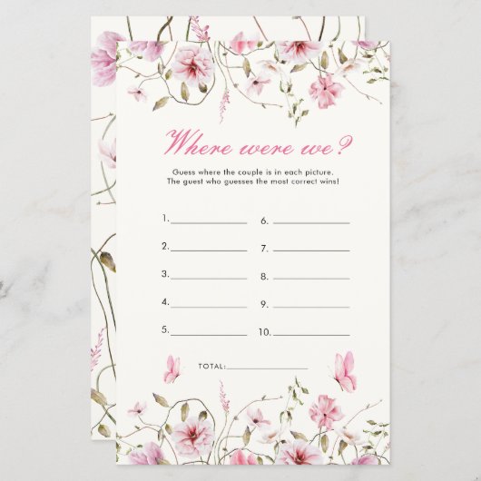 Elegante vlinder waar waren we Vrijgezellenfeest s (Voorkant / Achterkant)