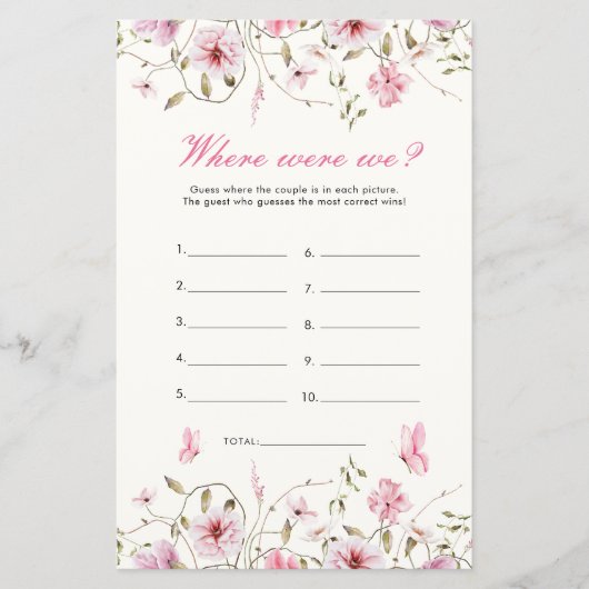 Elegante vlinder waar waren we Vrijgezellenfeest s (Voorkant)