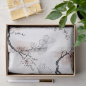 Elegante Vlinderbloesem (11) Tissuepapier (Geschenk)