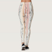 Elegante Vlinderbloesem (12) Leggings (Achterkant)