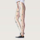 Elegante Vlinderbloesem (12) Leggings (Links)