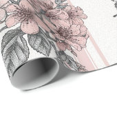 Elegante Vlinderbloesem (1) Cadeaupapier (Rol Hoek)