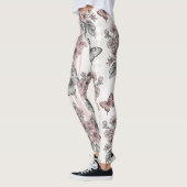 Elegante Vlinderbloesem (1) Leggings (Links)