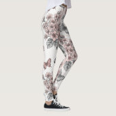 Elegante Vlinderbloesem (1) Leggings (Rechts)