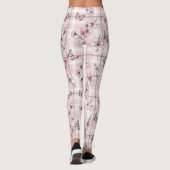 Elegante Vlinderbloesem (2) Leggings (Achterkant)