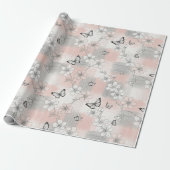 Elegante Vlinderbloesem (3) Cadeaupapier (Uitgerold)