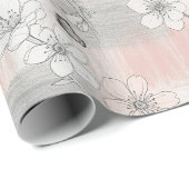Elegante Vlinderbloesem (3) Cadeaupapier (Rol Hoek)