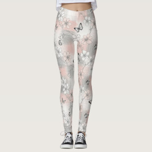 Elegante Vlinderbloesem (3) Leggings