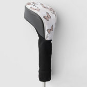 Elegante Vlinderbloesem (4) Golfheadcover (Schuin)
