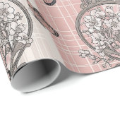 Elegante Vlinderbloesem (5) Cadeaupapier (Rol Hoek)