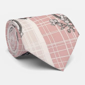 Elegante Vlinderbloesem (5) Stropdas (Opgerold)