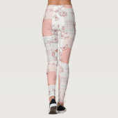 Elegante Vlinderbloesem (7) Leggings (Achterkant)