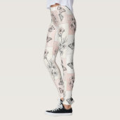 Elegante Vlinderbloesem (8) Leggings (Links)
