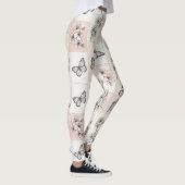 Elegante Vlinderbloesem (8) Leggings (Rechts)