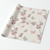 Elegante Vlinderbloesem (9) Cadeaupapier (Uitgerold)