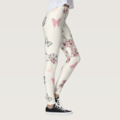 Elegante Vlinderbloesem (9) Leggings (Rechts)