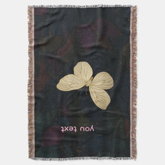 Elegante vlinderdeken deken (Voorkant Verticaal)