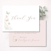 Elegante Vlinderkusjes Baby Shower