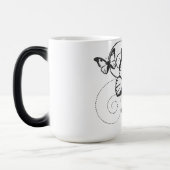 Elegante vlindermok magische mok (Links)