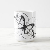 Elegante vlindermok magische mok (Midden)