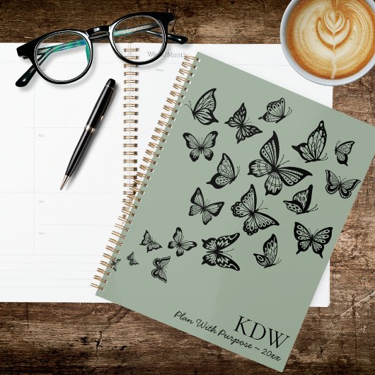 Elegante Vlinders  Planner
