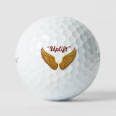 "Elegante vlucht" Golfballen (Voorkant)