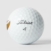 "Elegante vlucht" Golfballen (Logo)