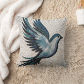 Elegante Vogel Mozaïek van Veren Kussen (Deken)