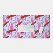 Elegante vogels Patroon Bureaomat Bureaumat (Keyboard & Muis)