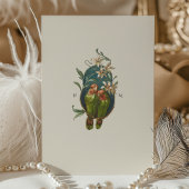 Elegante volière-thema bruiloft uitnodiging