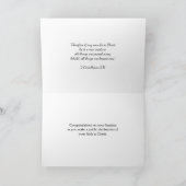 Elegante VOLWASSENDOOP Kaart (Binnen)