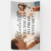 Elegante voorstel Custom Prom voorstel banner (Verticaal)